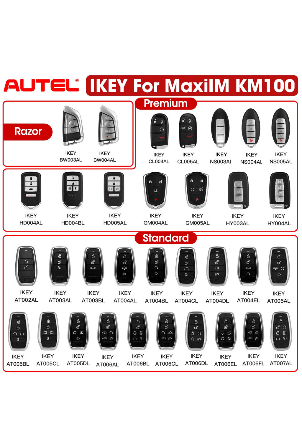 Autel KM100 - Smart Key Programmer & IMMO Tool
