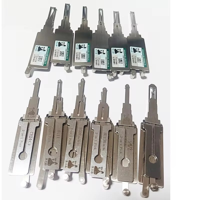 112 Piece LISHI Pick Set - Professional Automotive Lock Picking Tools